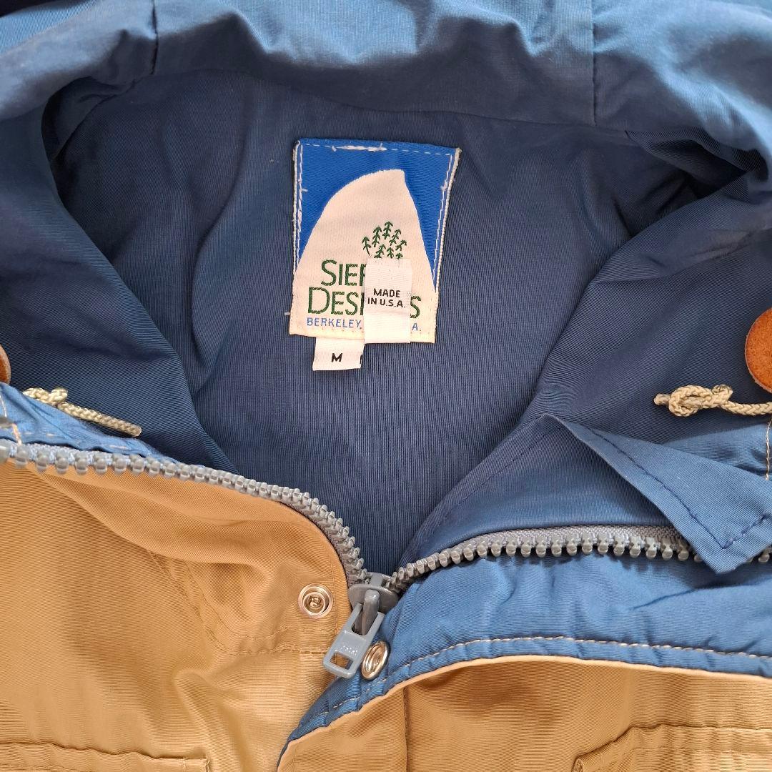 SIEG DESIGN フード付きマウンテンパーカー Mサイズ ベージュ