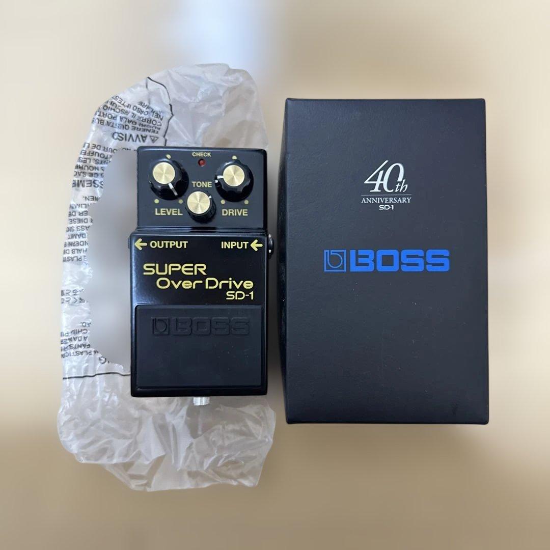「最終値下げ」BOSS SUPER OverDrive SD-1 40周年記念 Boss Limited Edition SD-1 Super Overdrive 40th Anniversary Pedal