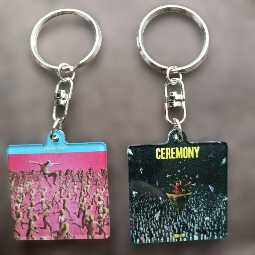 KingGnu キーチェーン Flash!!!CEREMONY 2個セット - メルカリ