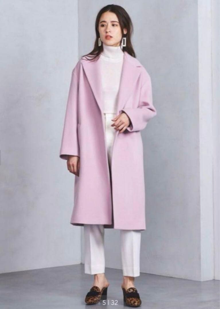 お値下げ→UAダスティピンクコート セール】 FLUFFY PILLOW ロングダウンコート （ダウンジャケット