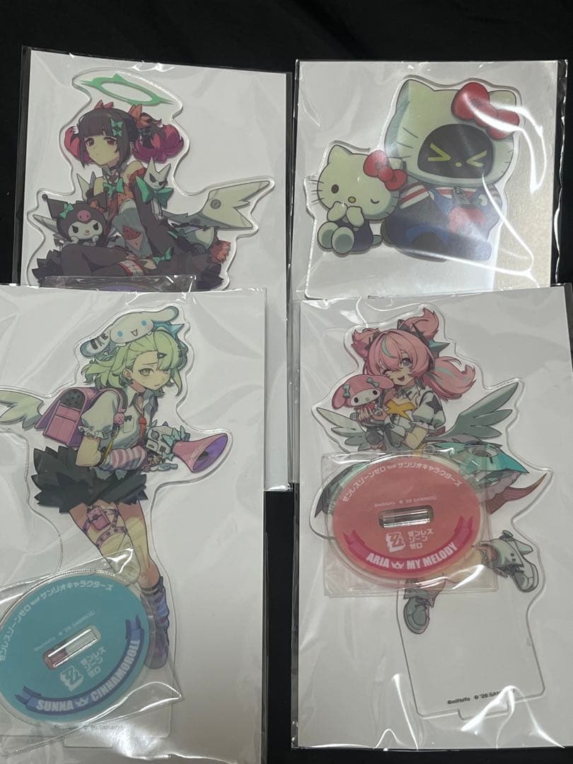 ゼンレスゾーンゼロ×サンリオ アクリルスタンド GIGO限定 4種セット