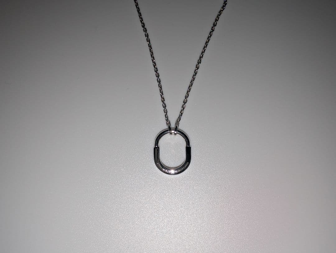 ティファニーロック ホワイトゴールド スモールペンダント 正規品