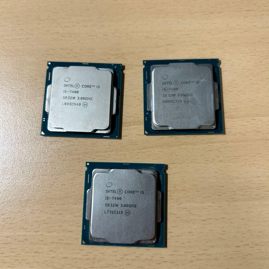 Intel Core i5-7400 CPU 3個セット 51syQ3w0JQL.jpg