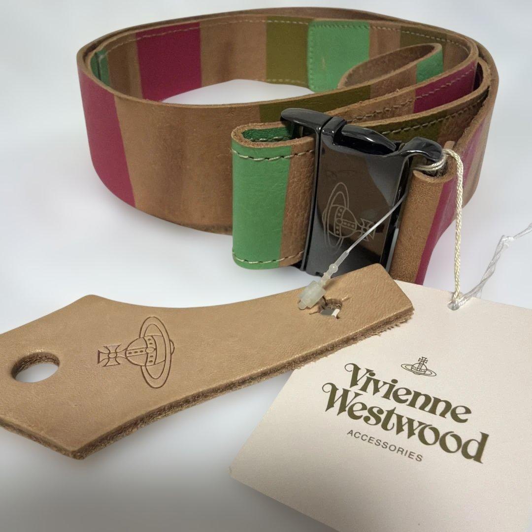 新品 ヴィヴィアンウエストウッドVivienne Westwood レザーベルト