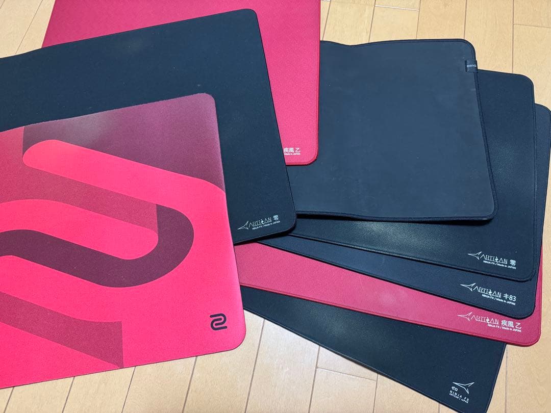 中古　ゲーミングマウスパッド セット