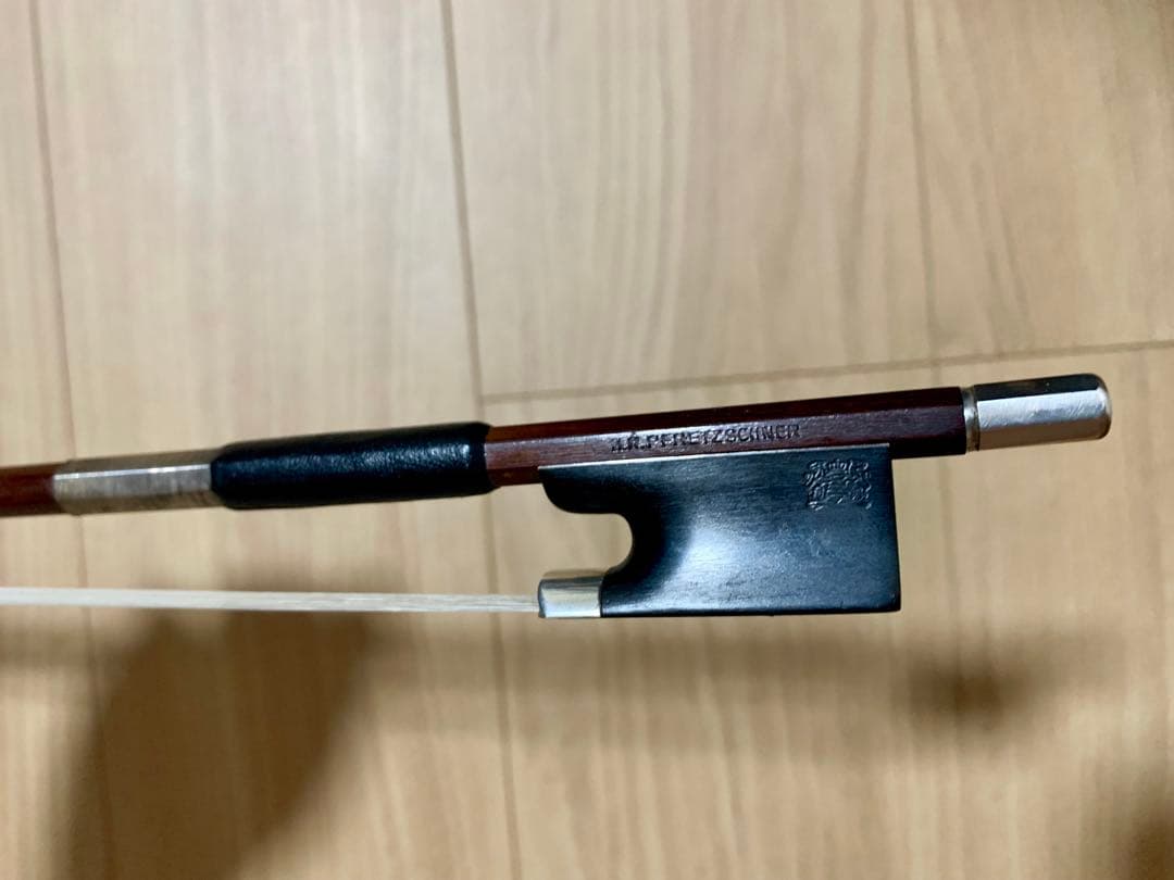 高級　ドイツ製4/4バイオリン 弓 H R Pfretzschner 毛替え済み 名門ドイツ製】 H.R.Pfretzschner フレッチナー バイオリン弓 - メルカリ