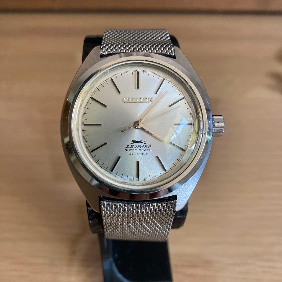 美品OH済】CITIZEN LEOPARD レオパール 自動巻 ノンデイト - メルカリ