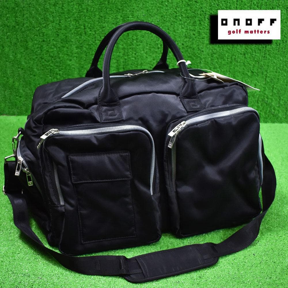ONOFF/オノフ ゴルフ ボストンバッグ【ブラック】新品！ オノフ ボストンバッグ 通販｜GDOゴルフショップ