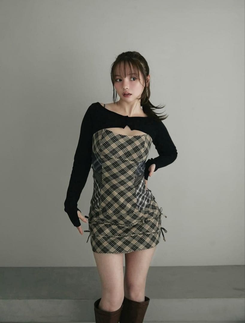 Aine set mini dress ANDMARY - メルカリ