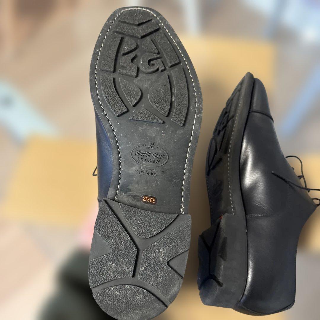 三*丸様 美品☆スコッチグレン　シャインオアレイン　27.0EEE