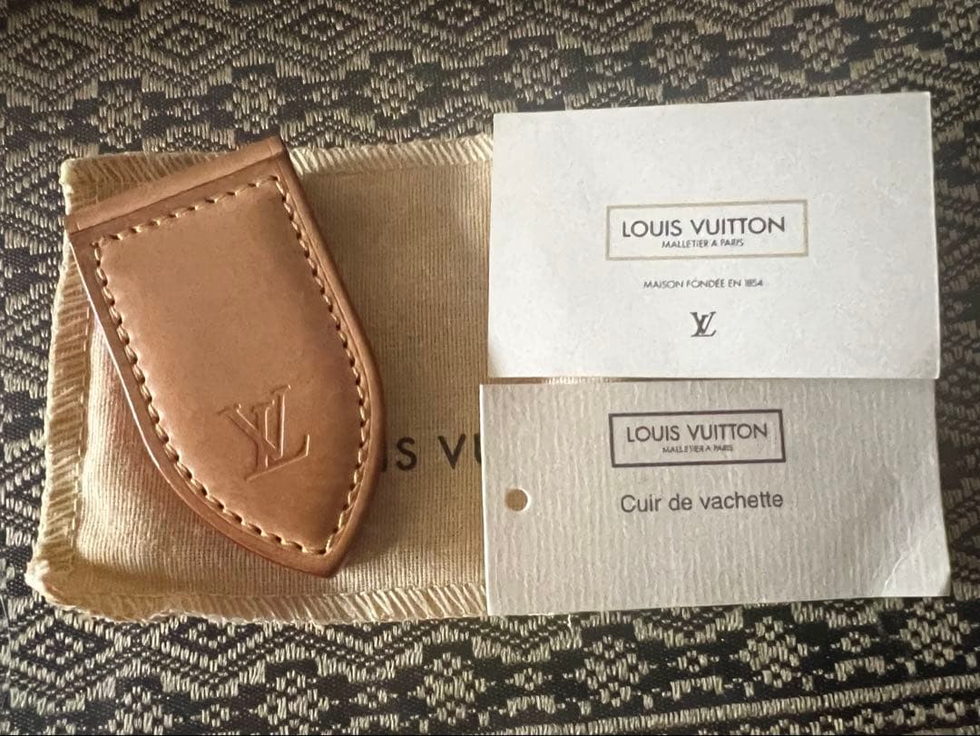 LOUIS VUITTON マネークリップ Cuir de vachette LOUIS VUITTON - ルイヴィトン 財布 マネークリップの通販 by ショップ