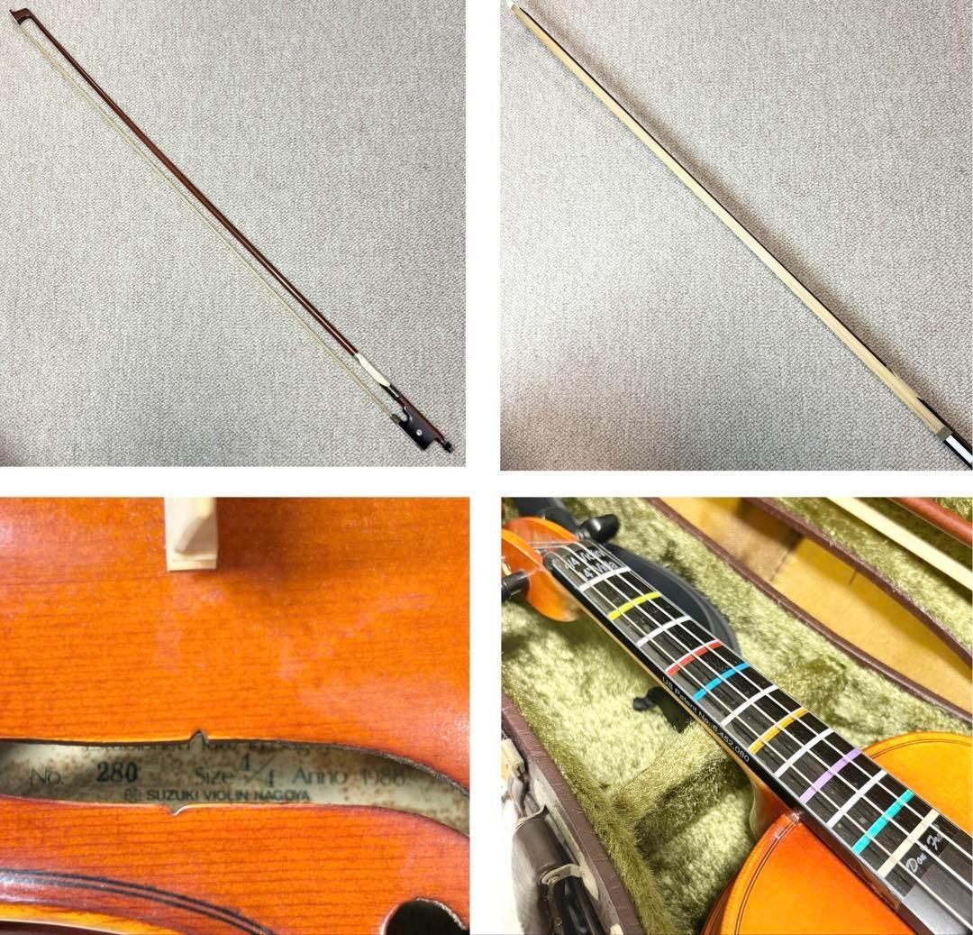 SUZUKI バイオリン No.280 4/4 SUGITO 弓 120 4/4 - メルカリ