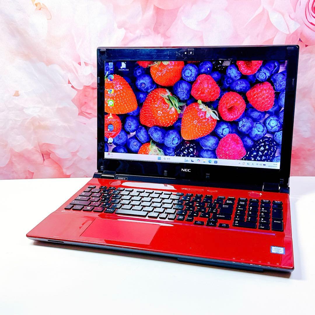 美品✨新品SSD ノートパソコン✨爆速✨windows11オフィス カメラ