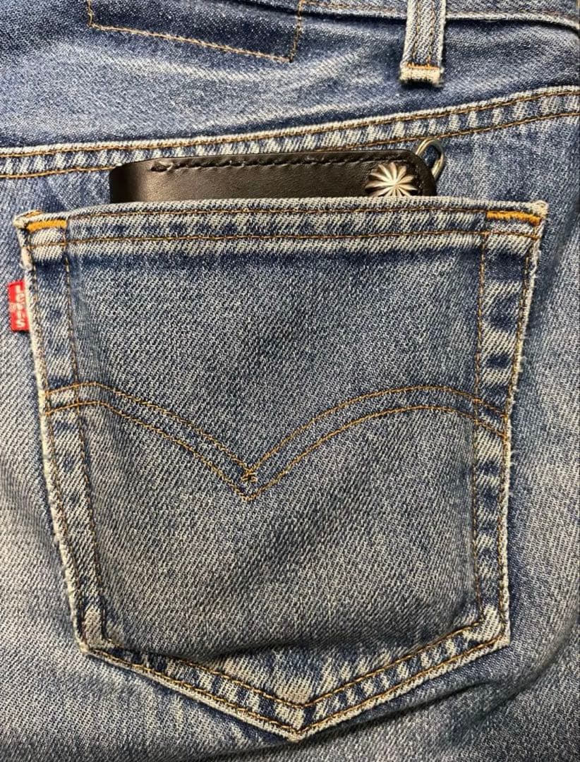 ミドルトラッカーウォレット シルバー925アポロコンチョカスタム