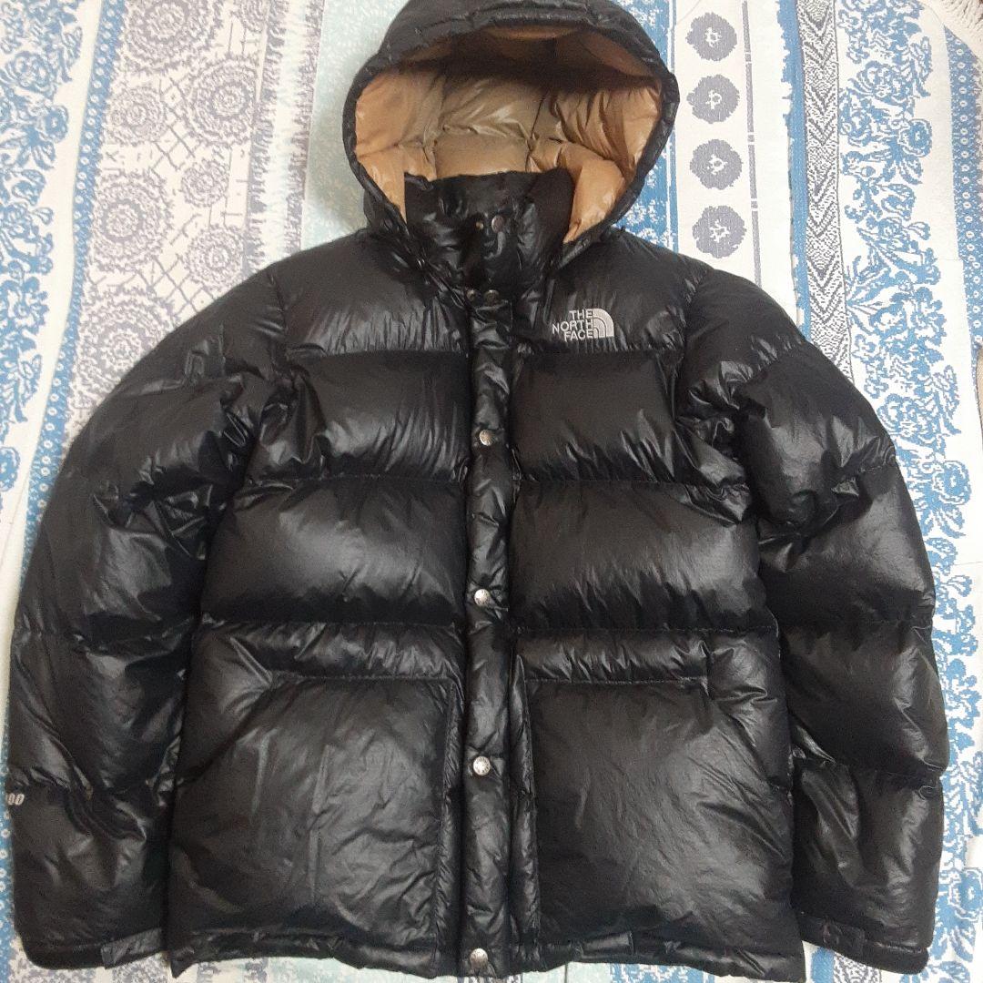 90s　ノースフェイス　ヌプシ　700フィルパワー　フード付き　ダウンジャケット THE NORTH FACE（ザ ノースフェイス） 古着 90年代 ヌプシジャケット