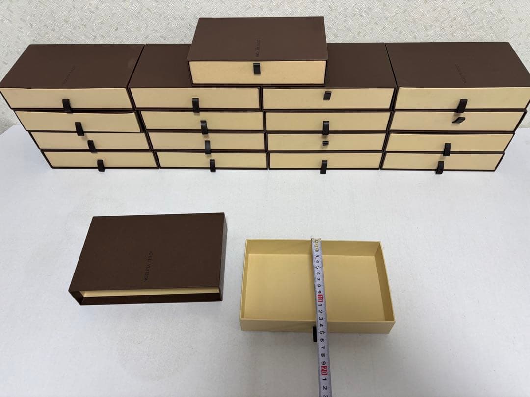 超、超大量VUITTON 空箱33箱 ギフトボックス セット ブラウン ベージュ