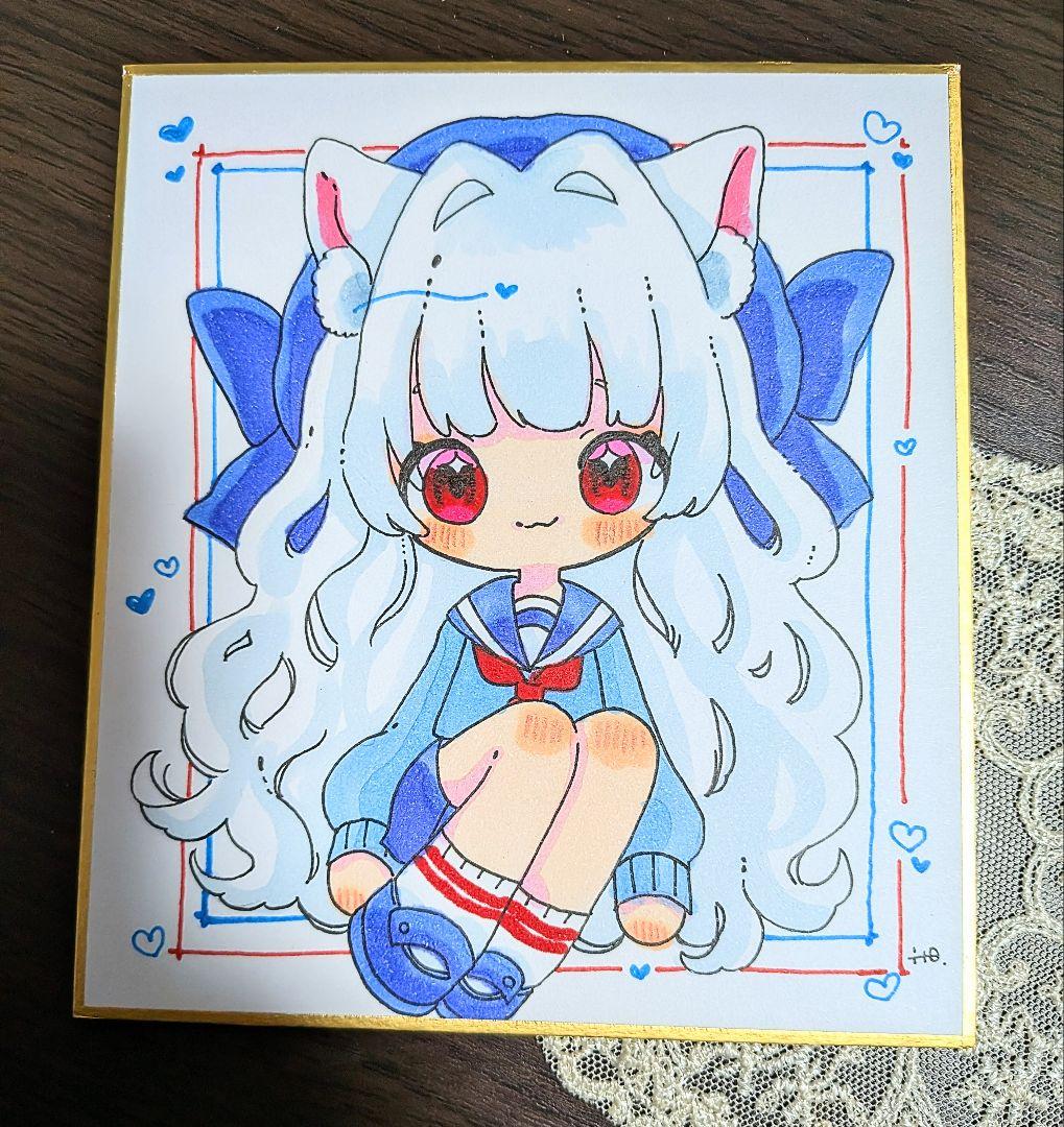 手描き オリジナルイラスト アナログ manga「にゃんデフォ」 - メルカリ