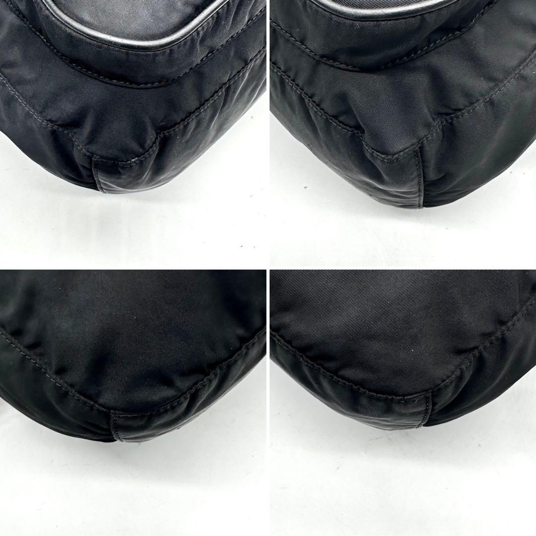 ✨ギャランティ付✨プラダ ショルダーバッグ メタルロゴ ゴールド金具