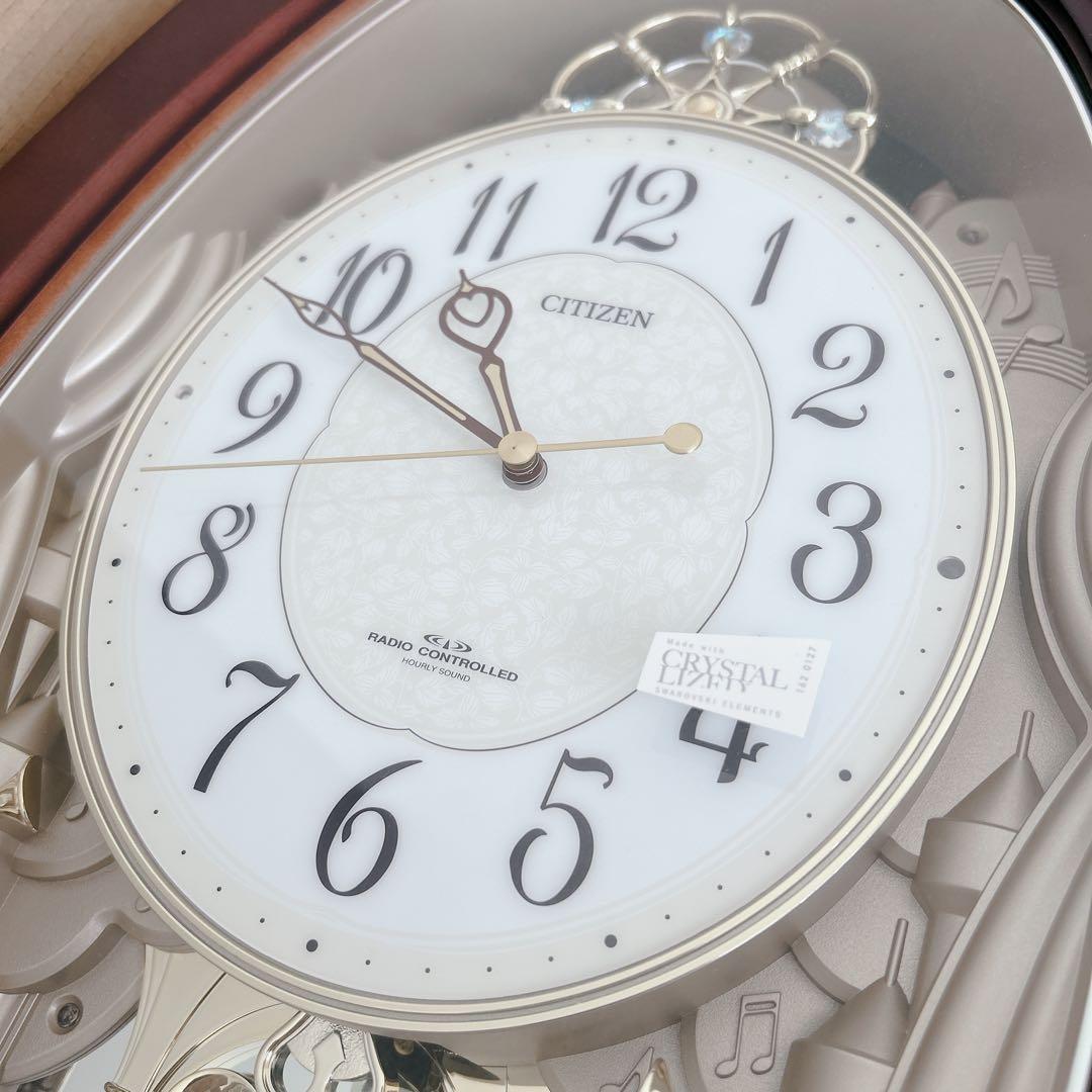 新品未使用・廃盤】CITIZEN パルミューズM486 電波掛時計 - メルカリ