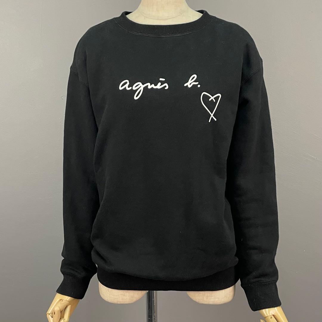 日本製 agnes b. アニエスベー スウェット トレーナー サラエボハート