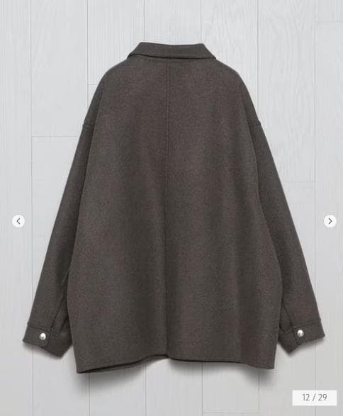 H BEAUTY&YOUTH ウールミックスメルトンカバーオールジャケット - メルカリ