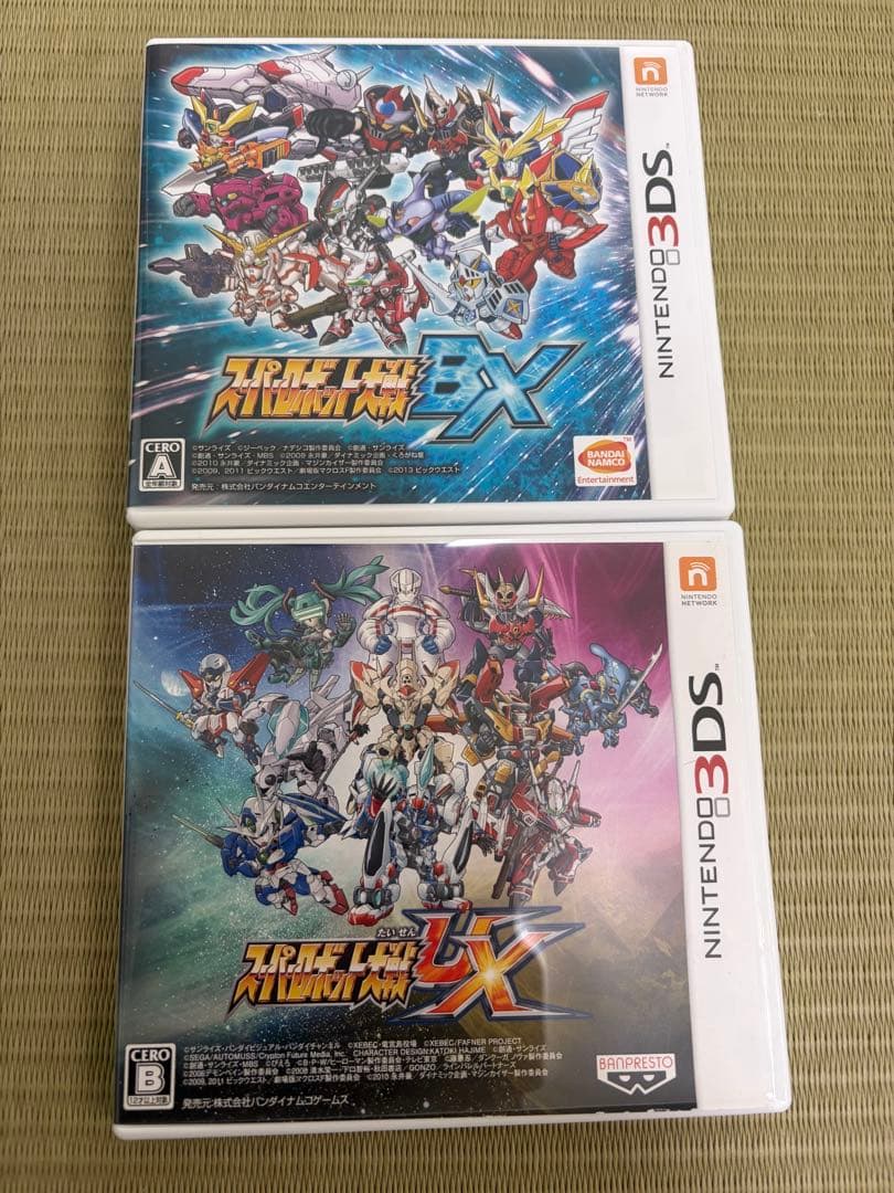 3DS スーパーロボット大戦UX スーパーロボット大戦BX - メルカリ