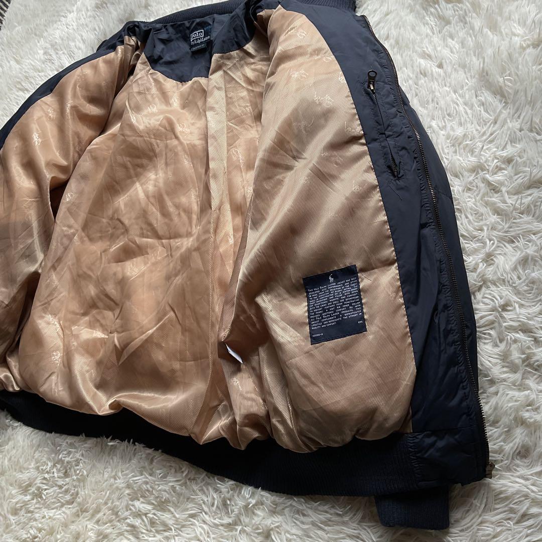 希少✨90's ポロラルフローレン ポニー イギリス国旗 ダウンジャケット