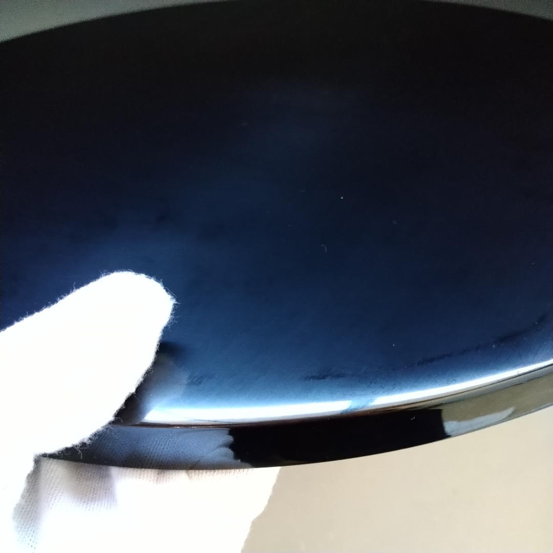 【輪島塗】卓上膳 名匠五作家 絵替蒔絵 十三寸 天然木 五客揃 半月盆 共箱