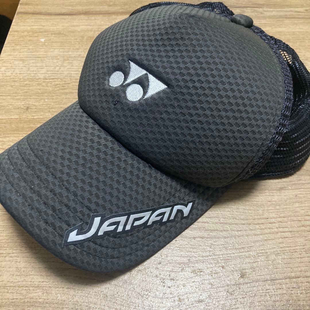 YONEX ナショナルチーム帽子　ブラック YONEX（ヨネックス） 帽子 ユニキャップ メンズ レディース テニス