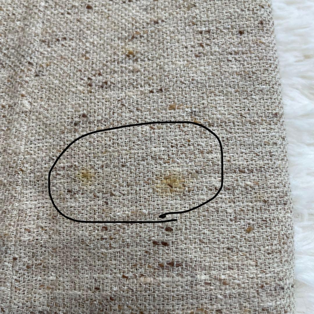 CELINE セリーヌ　ロングリバーコート　薄手　シルク　ウール　ツイード　３６