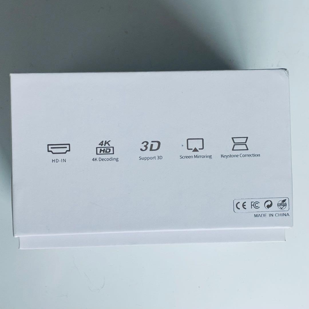 【非売品】CYIN超小型プロジェクター ホームシアター美品 黒Bluetooth