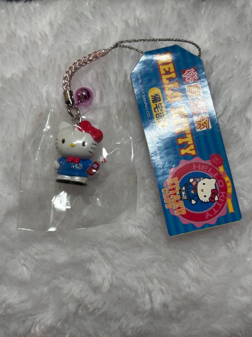 ハローキティ ストラップ 帰宅部 激レア 体育会系 キティストラップ - メルカリ