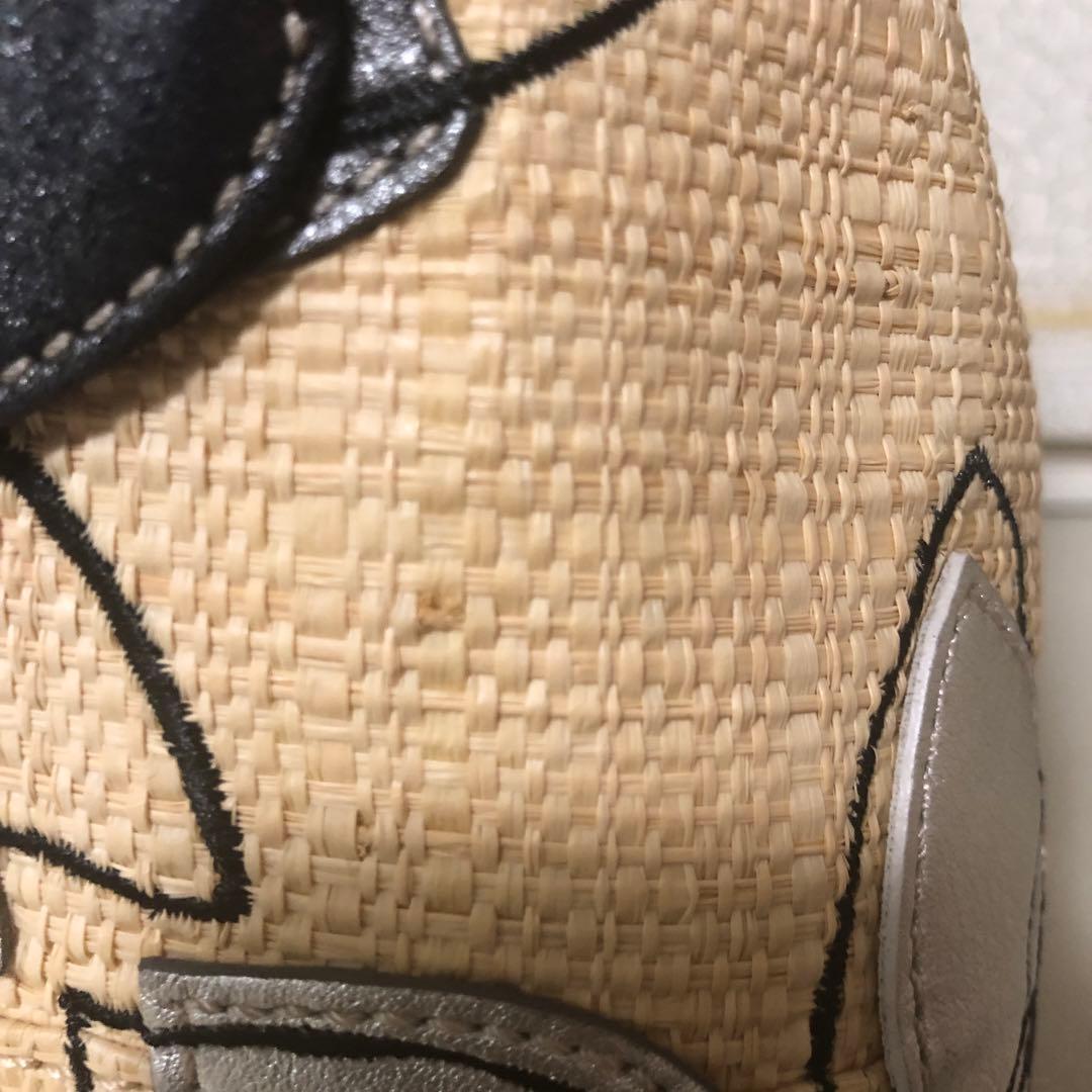 COACHストロートートバッグ フラワーハンプトンズ - メルカリ