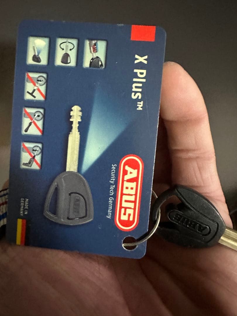 ABUS City Chain X-Plus 110cm 特殊鍵