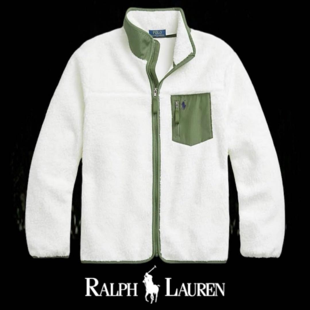 美品 ポロ ラルフローレン POLO ハイブリッド フリース ジャケット