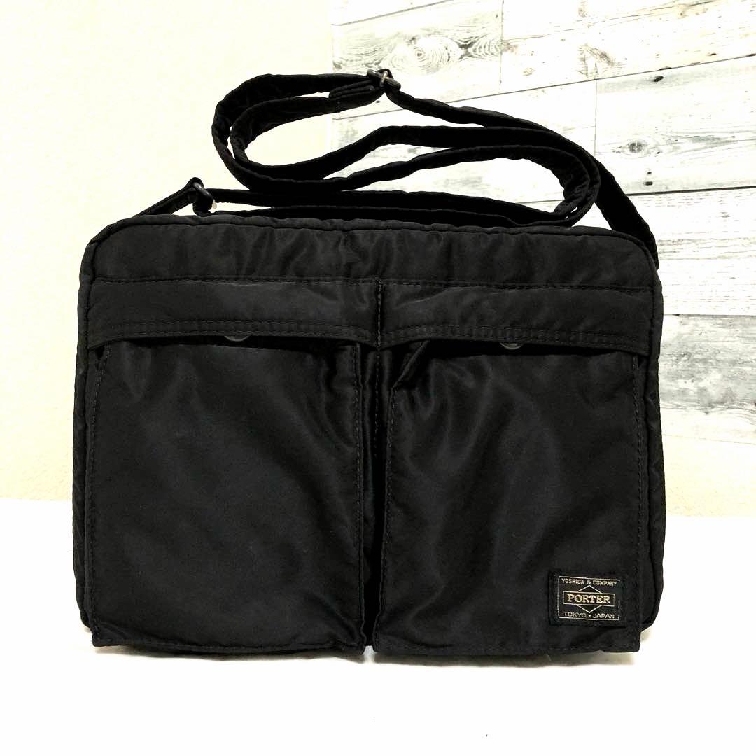 美品✨廃盤 ポータータンカー ショルダーバッグL ブラック 吉田カバン