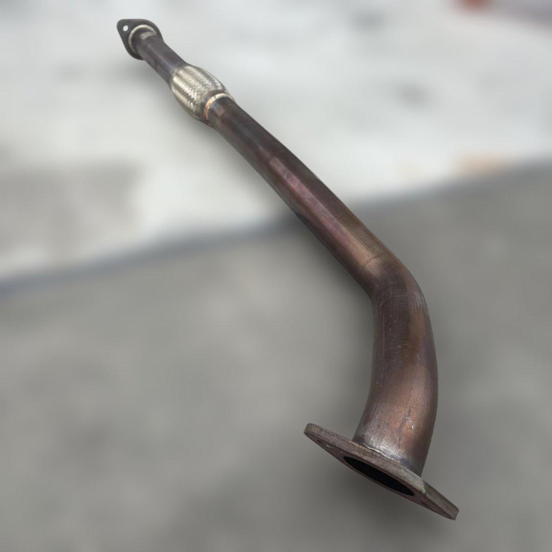 カプチーノ　ステンレス フロントパイプ スズキスポーツ