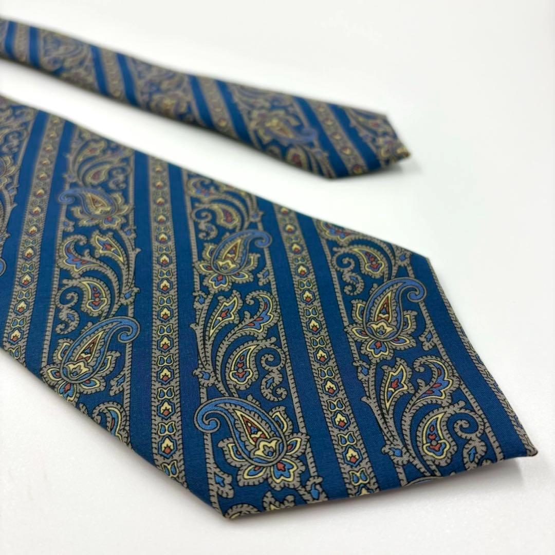 ✨️美品✨️ クリスチャンディオール ネクタイ ペイズリー ブルー