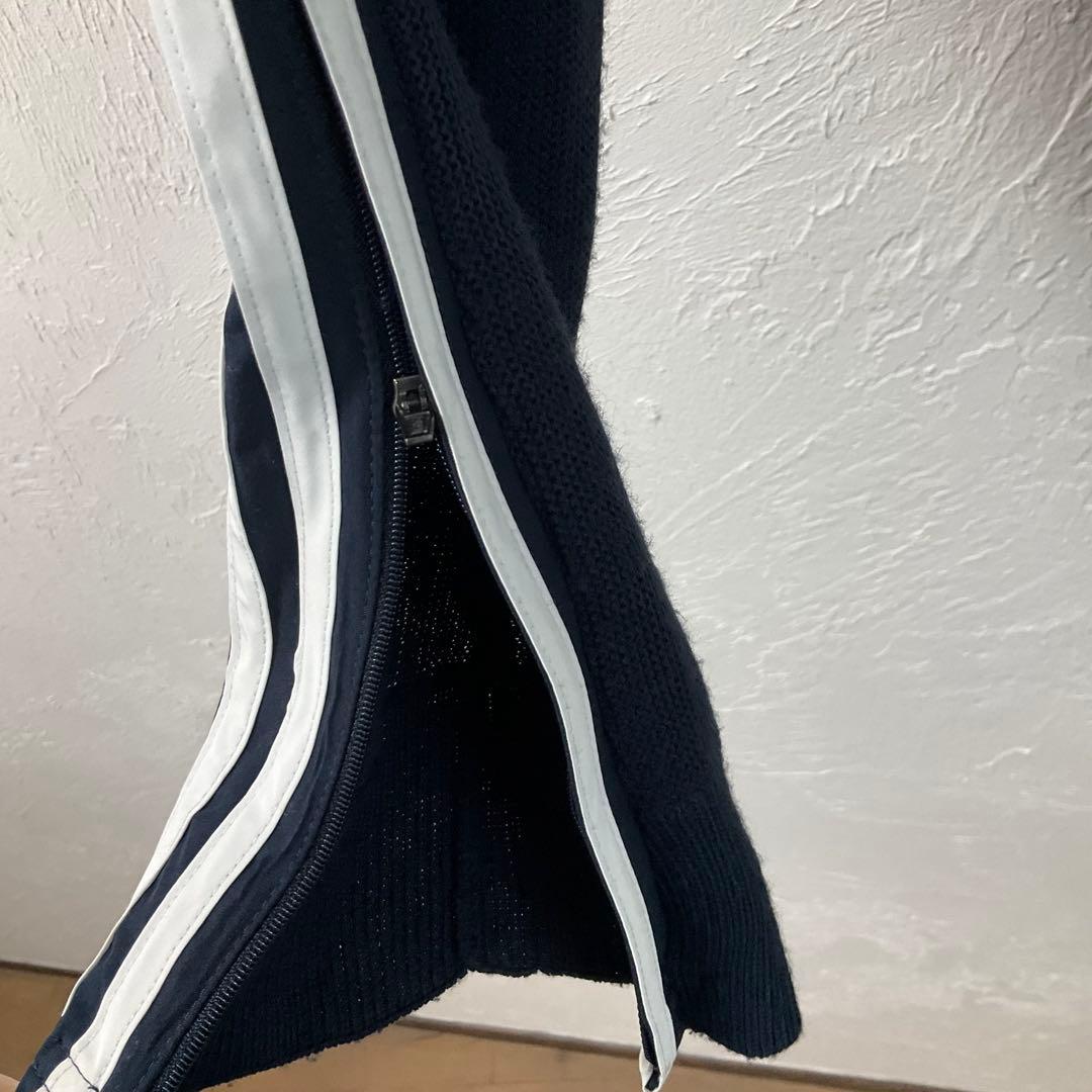 一点物　re:re:garden カーディガン リメイク品　ネイビー