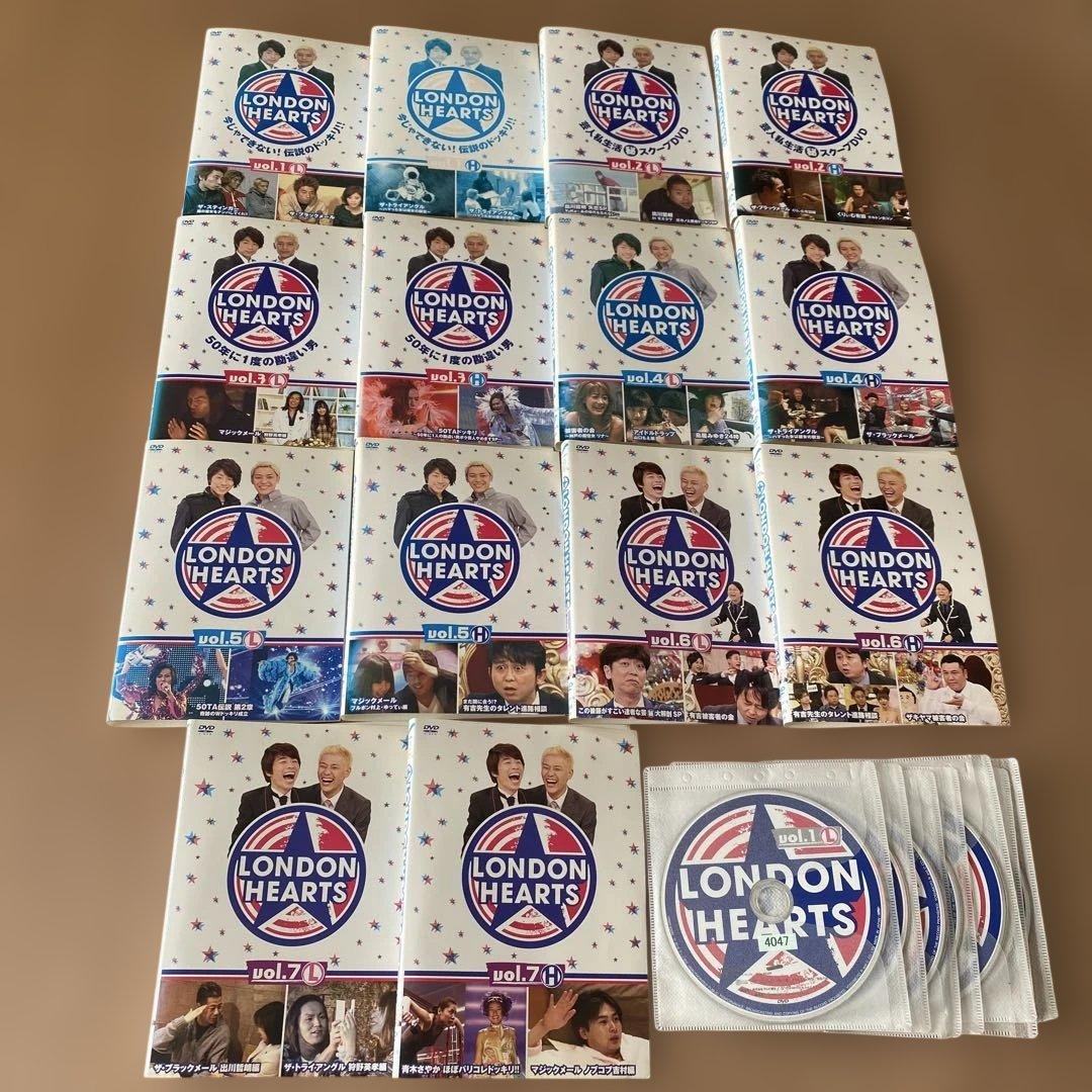 ロンドンハーツ DVD 14本 vol.1LH〜vol.7LH