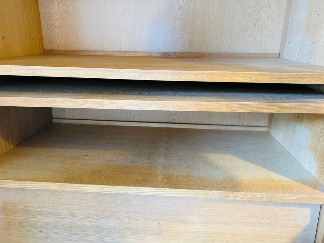 メルカリ市価格】用途色々MUJIの棚 本棚食器棚 趣味の棚 棚板、