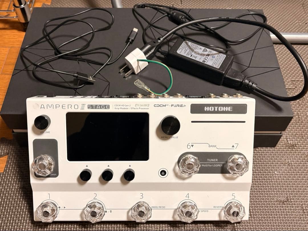 【774さん】HOTONE Ampero II STAGE +a Hotone Ampero II Stage マルチエフェクター
