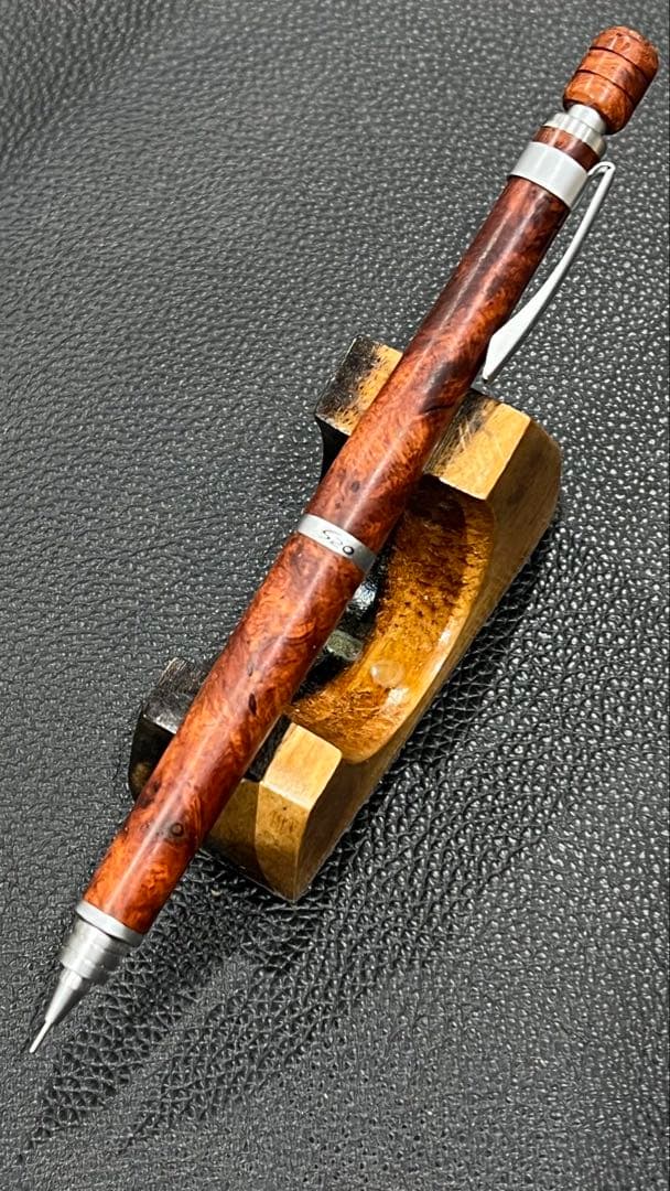 S20 0.5mm 本花梨瘤+ノックボタン