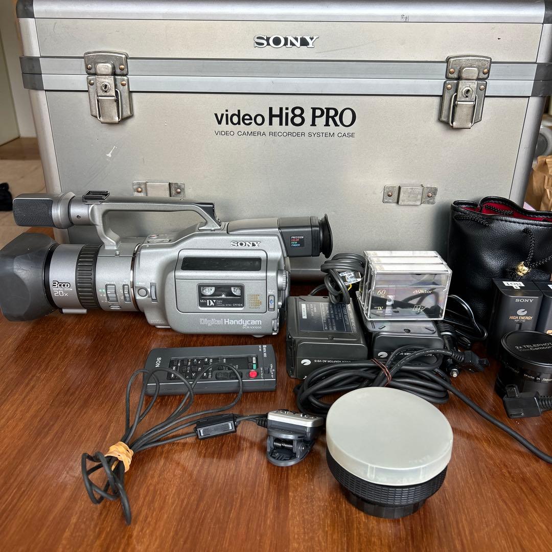 SONY DCR-VX1000 デジタルビデオカメラ ハードケース付き - メルカリ
