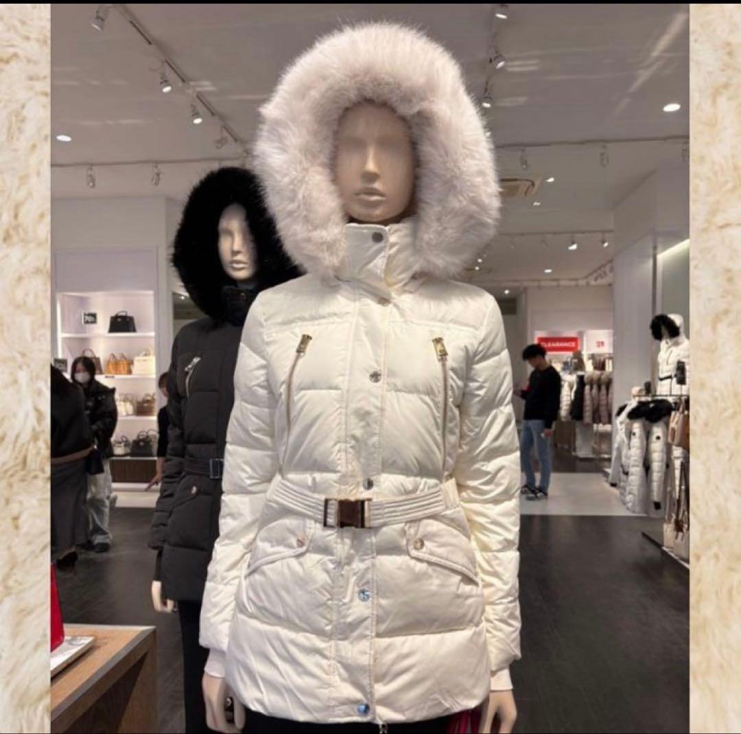 MICHAELKORSマイケルコースベルテッドフォー ジップパファージャケット