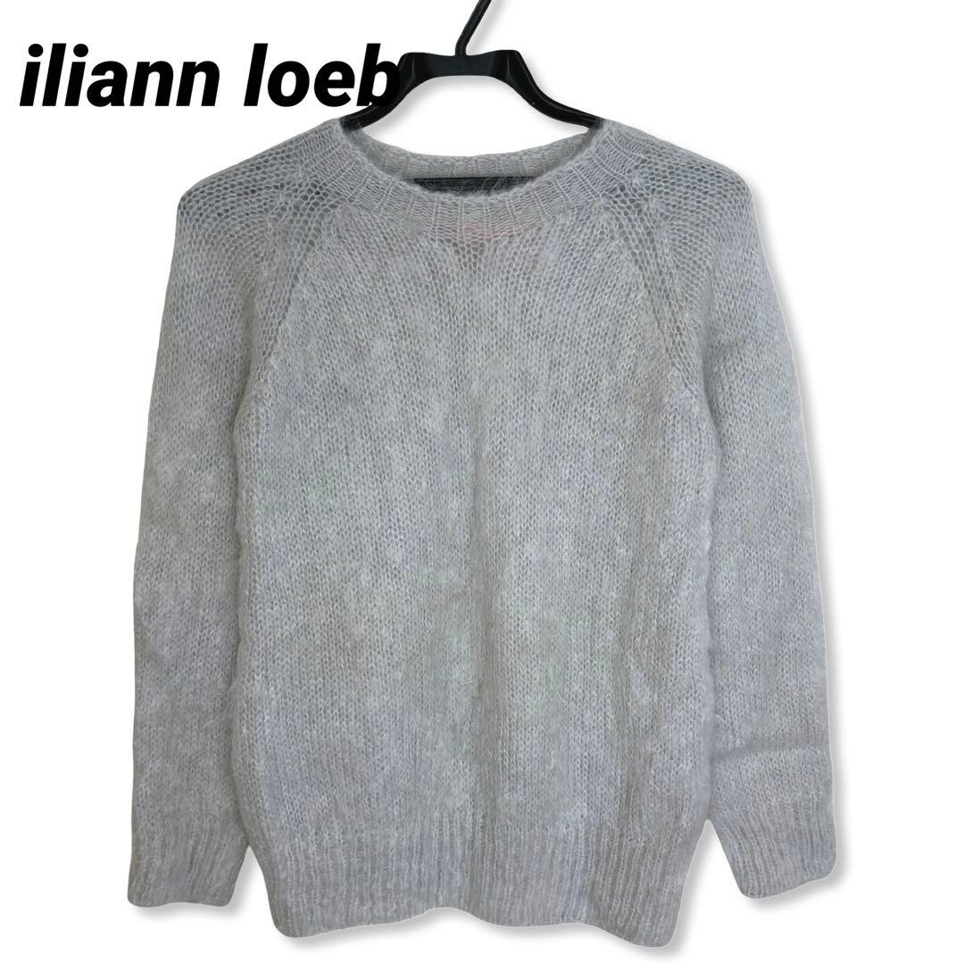 美品 iliann loeb イリアンローヴ モヘア ニット セーター - メルカリ