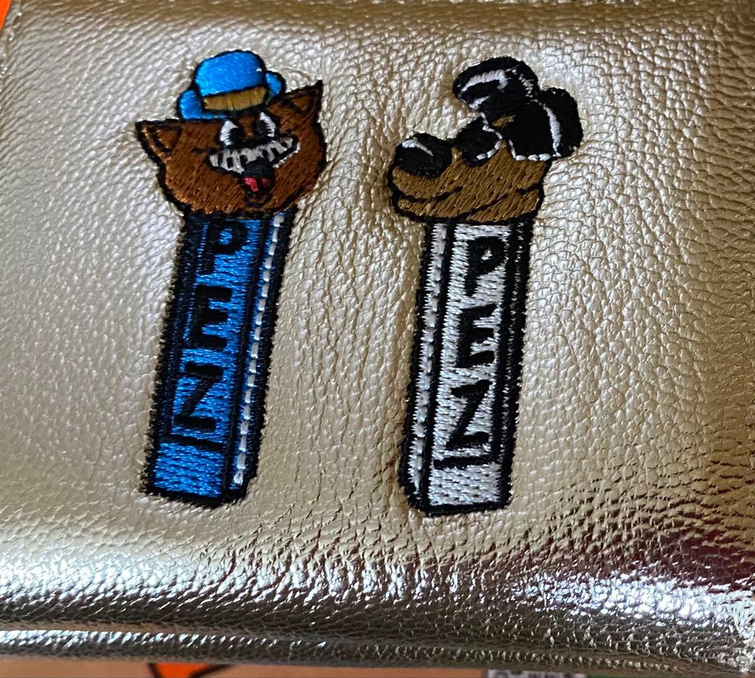 未使用PEZ(ペッツ) ×ear 本革　コラボがま口財布