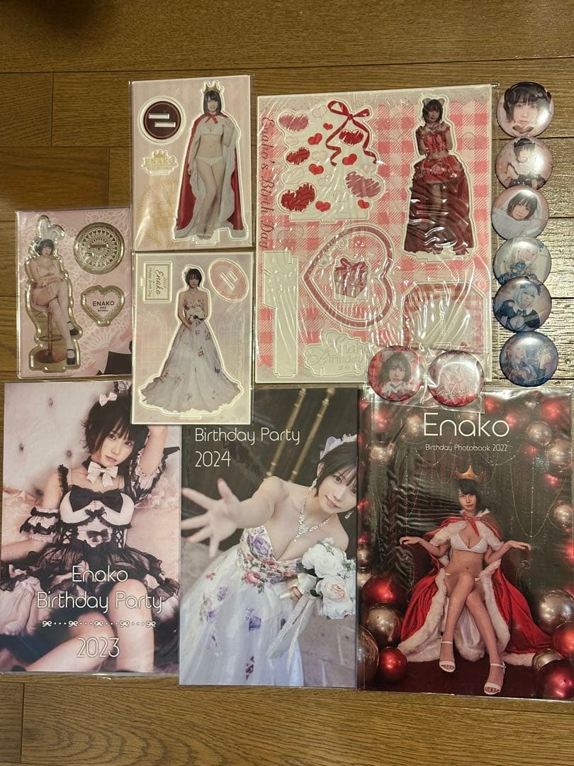 えなこ　生誕祭　グッズ Amazon.co.jp: えなこ 生誕祭 2024 グッズセット えなこりん HUGVUAHA