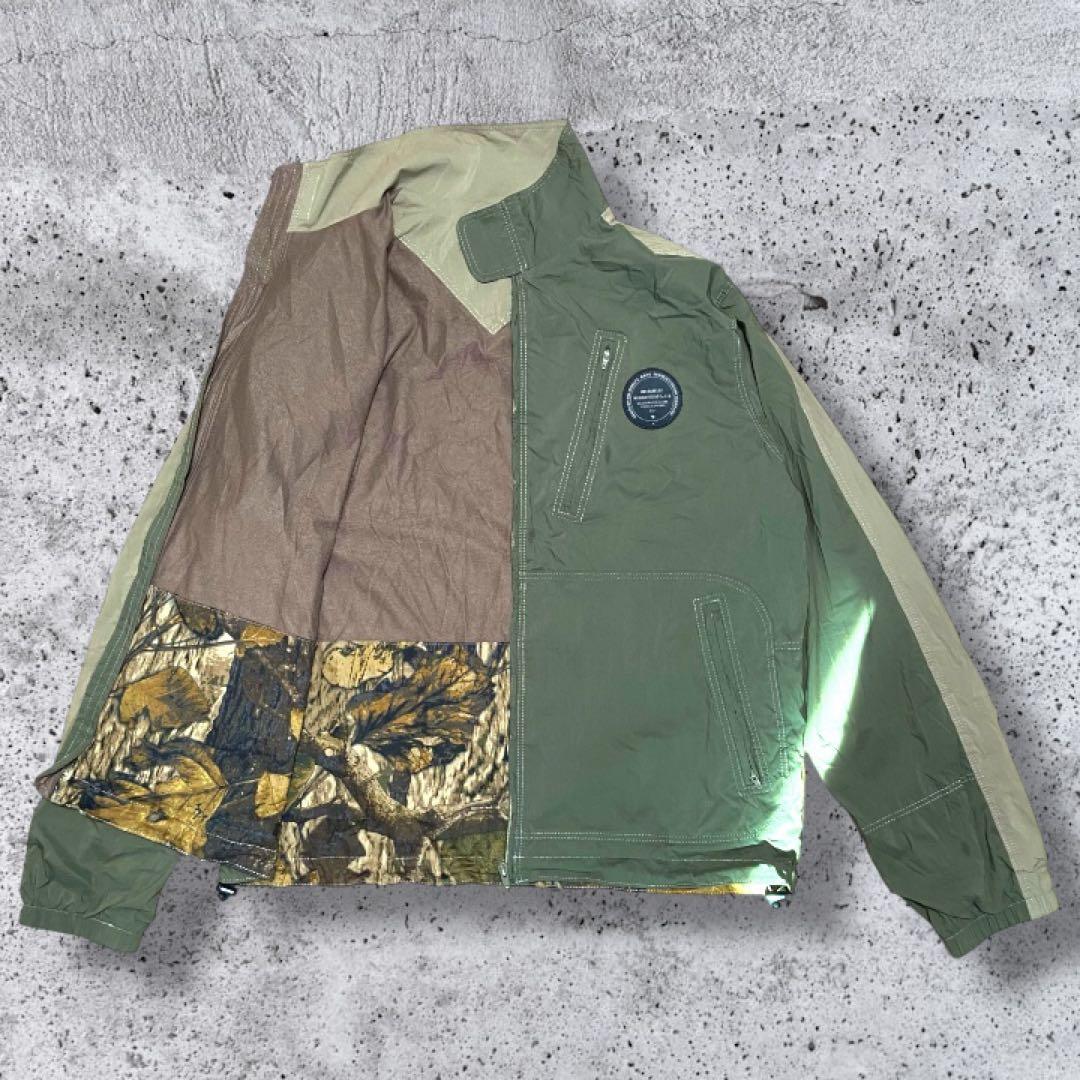 キムタク着用・希少XL】RATS WARM UP JKT カーキ ナイロン