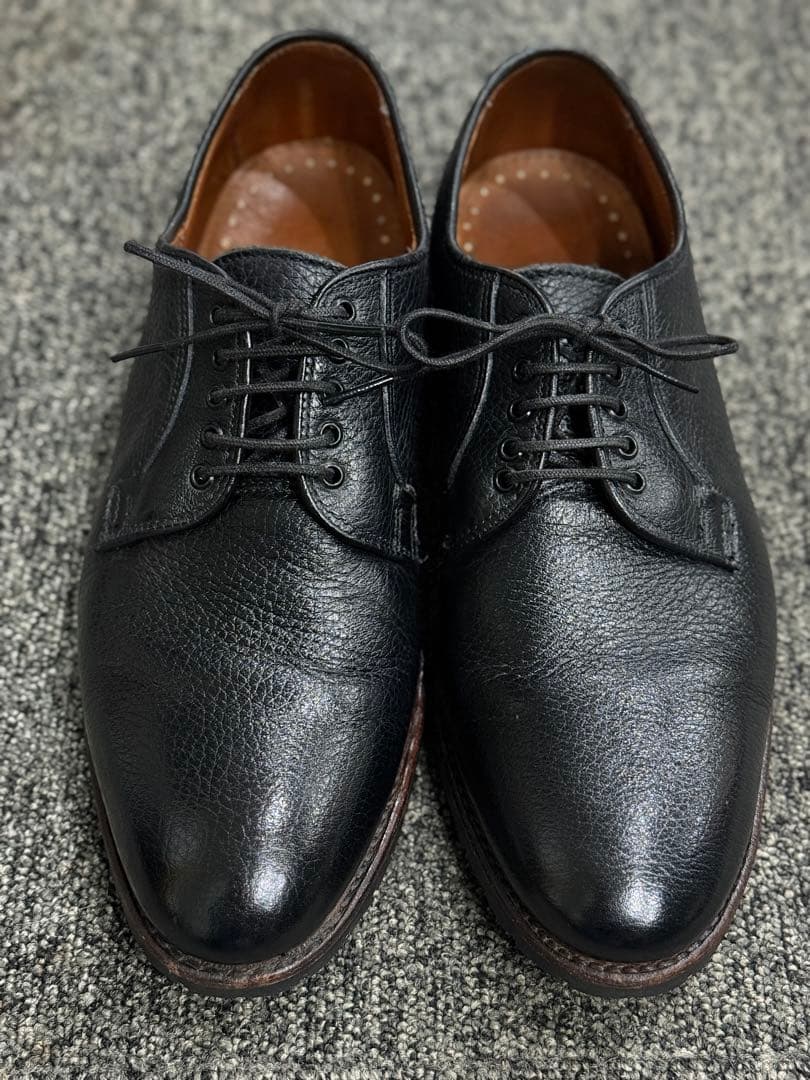 アメリカ製　ブルックスブラザーズ　プレーントゥ美品US8D 26cm カーフレザー プレーントゥ シューズ | Brooks Brothers Japan